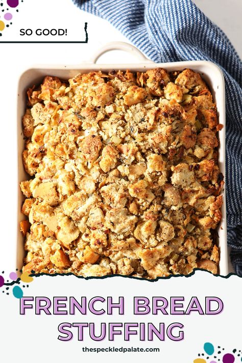 Stuffing For Turkey, The Best Stuffing, Best Stuffing Recipe, Sage Stuffing, Best Stuffing, Bread Stuffing, Homemade Stuffing, Holiday Side Dishes, Stuffing Recipes