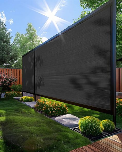 PRICES MAY VARY. High quality: The privacy screens are made from 130GSM high-density polyethylene (HDPE) or similar materials, ensuring durability, UV resistance, and weather resistance. Privacy and Protection: The screens offer varying degrees of visibility blockage, with some providing up to 90% blackout to ensure maximum privacy. They also protect against UV rays and can shield plants and flowers from excessive sunlight Easy to install: The privacy screen sunshade is designed for easy install Privacy Screen For Pool, Black Privacy Screen, Patio Privacy Ideas, Privacy Screen Fence, Carport Ideas, Diy Backyard Fence, Patio Privacy, Camping Hacks Diy, Outdoor Patio Designs