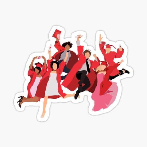 Hsm Stickers | Redbubble High School Musical Quotes, Musical Wallpaper, High School Musical 2, High School Music, High School Musical 3, Troy Bolton, Graduation Stickers, Disney Sticker, School Stickers