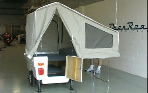 Used Motorcycle Camper Trailer for Sale Diy Tent Trailer, Motorcycle Tent Trailer, Motorcycle Camper Trailer, Motorcycle Tent, Bike Harley, Used Camping Trailers, Motorcycle Campers, Pop Up Camper Trailer, Lightweight Trailers