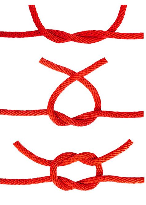 Tie A Square Knot, Knot Instructions, Joining Yarn, Prepping Ideas, Diy Survival, Survival Knots, Paracord Knots, Knots Diy, Knots Tutorial