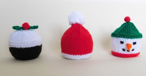 Simple stylish knitting & crochet patterns from a popular independent designer. Chocolate Orange Covers, Christmas Tree Chocolate, Snowman Chocolate, Orange Christmas Tree, Christmas Tree Chocolates, Christmas Knitting Projects, Charity Knitting, Knitted Christmas Decorations, Christmas Knitting Patterns Free