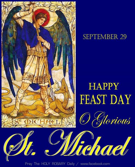 Feast of St.Michael Feast Of St Michael The Archangel, St Michael The Archangel Wallpaper, St Michael Feast Day, Saint Michael Angel, Diy Hair Accessories Tutorial, Accessories Tutorial, Happy Feast Day, Happy Feast, Hair Accessories Tutorial