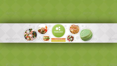 Cooking Youtube Banner Preview - GraphicRiver Youtube Banner Cooking Channel, Food Youtube Banner, Channel Banner, Cooking Logo, Youtube Cooking, Channel Logo, Best Banner, Youtube Banner Template, Food Illustration Art