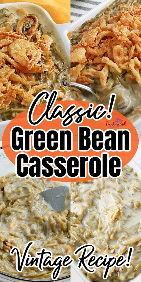 Recipe For Green Bean Casserole, Original Green Bean Casserole, Traditional Green Bean Casserole, Best Green Bean Casserole, Classic Green Bean Casserole, Green Bean Casserole Recipe, Green Bean Casserole Easy, Easy Green Beans, Greenbean Casserole Recipe