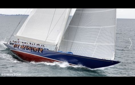 Americas Cup Yachts, J Class Yacht, Sailboat Racing, Luxury Yachts For Sale, Classic Sailing, America's Cup, Classic Yachts, Sailing Vessel, Americas Cup