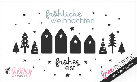 Brother Plotter, Silhouette Cameo Freebies, Silhouette Portrait, Felt Christmas, Free Svg, Gingerbread House, Decor Crafts, Silhouette Cameo, Advent