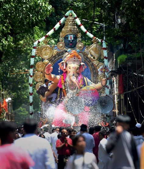 PHOTOS: Ganesh Chaturthi Celebration Across India 2017 Ganesh Chaturthi Celebration, Ganesh Chaturthi Special, Celebration Images, Ganesh Idol, Ganesh Images, Sant Rampal Ji Maharaj, Instant Photos, Rampal Ji Maharaj, Ganesh Chaturthi