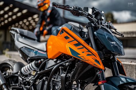 First Look: 2024 KTM Duke 390, 250 and 125 revealed | Bike EXIF Duke 250, Ktm 125 Duke, Duke 390, Ktm Motorcycles, Ktm Rc, Ktm 125, Ktm 250, Bike Exif, Motorcycle Garage