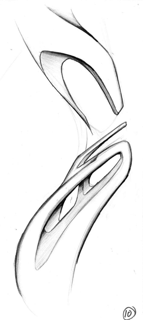 Form study Biomorphic Design, Speed Form, Form Study, Presentation Format, Fluid Forms, Zaha Hadid Design, Nasi Lemak, Woodworking Inspiration, Industrial Design Sketch