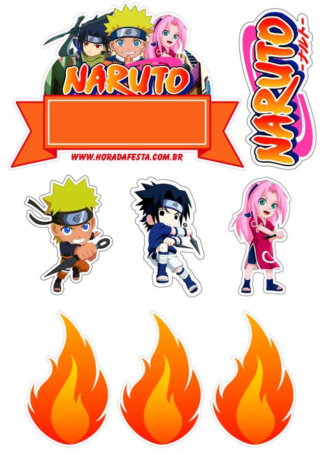 Visite nosso site e tenha acesso a milhares de imagens incríveis para decorar sua festa. Naruto And Sasuke, Naruto, Anime