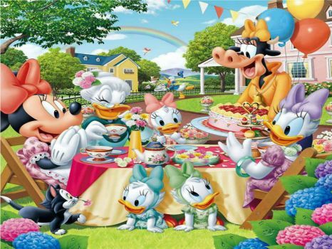 Minnie And Friends (221 pieces) Minnie Mouse Pictures, Donald And Daisy Duck, Images Disney, Cute Disney Pictures, Disney Wall, Disney Images, Mickey Mouse Wallpaper, Easter Pictures, Mickey Mouse Cartoon