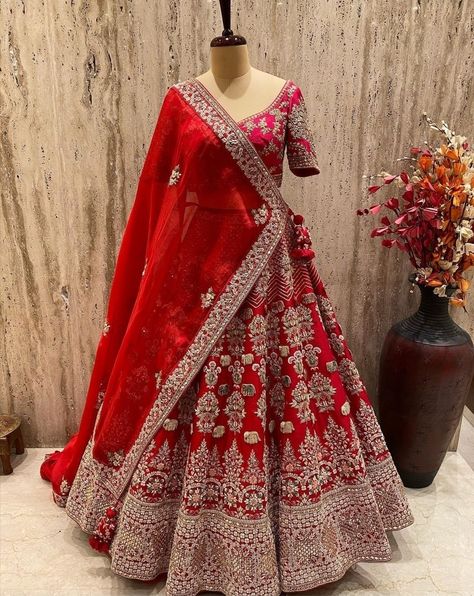 Book ur orders now Like ✔ Share ✔ Tag ✔ Invite your friends this Page *****For Immediate response and Price Please Inbox in our page or whatsapp or call us on +919748822853 #bride #bridetobe #bridesmaidoutfit #bridesmaids #bridesmaid #bridemaids #indian #indianwedding #indianweddings #indianweddingbuzz #indianweddingdress #indianweddingwear #indianweddingstyle #indianweddingseason #indianweddingdecor #bollywood #punjabisuit #indiancanada #india #usaindians #usaindianclothing #usaindianjewell Butterfly Dresses, Royal Wedding Dresses, Latest Bridal Lehenga Designs, Red Bridal Dress, Bridal Lehenga Designs, Latest Bridal Lehenga, Indian Outfits Lehenga, Wedding Lehenga Designs, Indian Bride Outfits