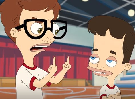 Big Mouth Aesthetic, Big Mouth Pfp, Andrew Glouberman, Big Mouth Quotes, Mouth Animation, Large Lips, Netflix And Chill, Big Mouth, Cartoon Profile Pics