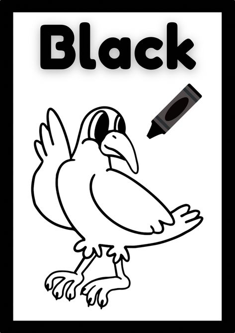 coloring book pages, coloring book and crayons, coloring book for kids, coloring book pages easy, coloring sheets printable easy, coloring book pages Color Black Worksheets For Preschool, Color Black Worksheet, Color Theme Activities For Toddlers, Color Black Activities For Preschool, Coloring Pages People, Y2k Coloring Pages, Pictures Of Books, Coloring Materials, Color Worksheet