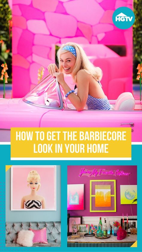 Barbiecore Home, Barbie Bedroom Ideas, Home Decor Ideas Paint, Home Decor Ideas Apartment, Barbie Room Decor, Home Decorations Ideas, Makeover Party, Barbie Bedroom, Dream House Aesthetic