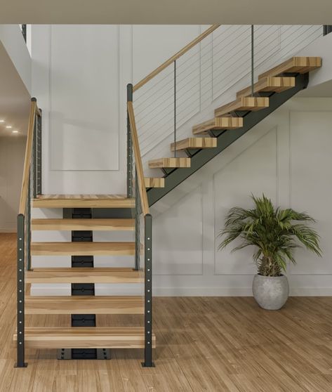 Staircase Styles, Stair Kits, Floating Stairs, Staircase Remodel, Floating Staircase, Spiral Stairs, Island House, Spiral Staircase, Can Design