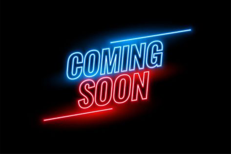 Neon style coming soon glowing backgroun... | Free Vector #Freepik #freevector #background #banner #typography #construction Joe Quesada, Birthday Posters, Glowing Background, Neon Style, Frank Miller, Neon Fashion, Pt Cruiser, Doodle On Photo, Banner Background Images