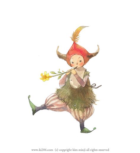 Peterpan Illustration, Fairy Garden Illustration, Pixie Illustration, Fairytale Art Illustration, Elves Illustration, Fairies Illustration, Elf Illustration, Elves Art, Fairies Art