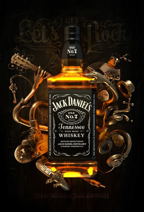 Jack Daniel's Poster on Behance Louis Jover, Whisky Jack, Jack Daniels Bottle, Jack Daniels Distillery, Diamond Picture, Square Painting, Jack Daniel, Diamond Paint, Jack Daniels Whiskey