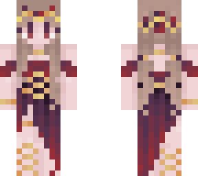 Once More // 2/2 | Minecraft Skin Minecraft Queen Skin, Mc Skins, Minecraft Mods, Minecraft Skin, Minecraft Skins, Medieval Dress, Minecraft, Skin