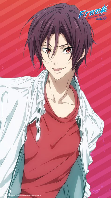 Rin Matsuoka | Free! Rin Matsuoka Wallpaper, Free! Anime Rin, Free! Rin, Anime Korea, Rin Matsuoka, Free Eternal Summer, Banana Art, Good Anime Series, Splash Free