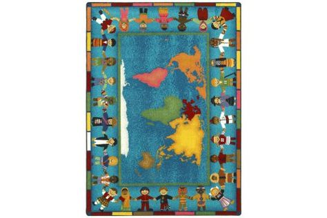 Hands Around the World Carpets Coloured Carpet, Classroom Carpets, Interior Environment, Online Birthday Gifts, Multi Cultural, The Continents, Modular Carpet, Classroom Rug, Yellow Area Rugs