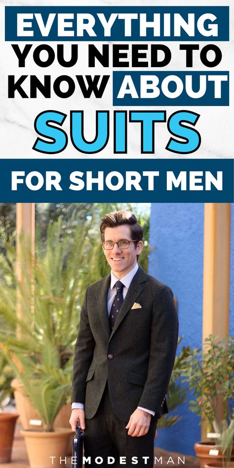 Suit tips for men. How to wear a suit when you're short. How to style a suit for any occassion. Suits For Short Men, Evening Suit, Fashion Tips For Men, Suit Ideas, Short Men, Formal Shirt, Patent Leather Shoes, Tuxedos, Formal Shirts