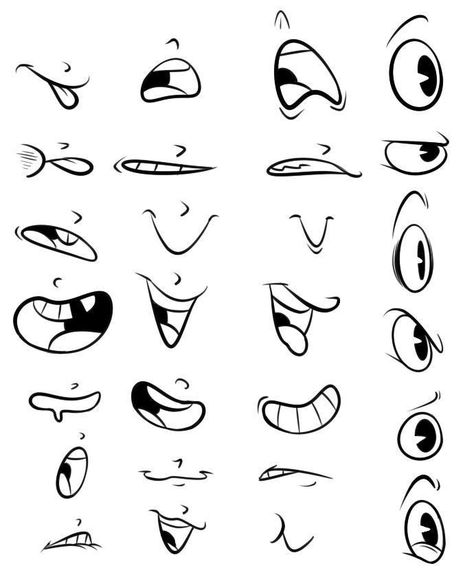 #cartoonish #cartoonishart  #cartoonishartstyle #cartoonishartstylegirl #cartoonishartstyleman Old Cartoon Style Art, Cartoon Ideas Character Design, Graffiti Style Art To Draw, Rubber Hose Style Art, Graffiti Eyes, Rubberhose Style, Cartoon Mouth, Cartoon Faces Expressions, Eyes Cartoon