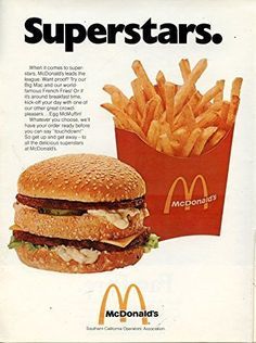 McDonald's Restaurant Original 1968 Vintage Ad Photo Cheeseburger ... Apple Advertisement, Book Advertisement, Advertisement Examples, 잡지 레이아웃, Good Advertisements, Advertising Posters, Food Advertising, Old Advertisements, Food Ads