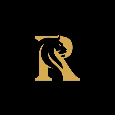 Luxury Initial Letter R Lion Logo Stock Vector, logo R is combined with a lion R Lion Logo, R Design Letter Logo, Ry Logo, R Logo Design Letter, Letter R Logo Design, R Logo Design, Rs Logo, Wedding Titles, R Logo