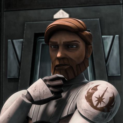 Obi Wan Kenobi Icon Clone Wars, Clone Wars Kenobi, Obi Wan Clone Wars, Obi Wan Kenobi Clone Wars, Clone Wars Obi Wan, Clone Wars Characters, Obi Wan Kenobi Funny, Obiwan Kenobi, Star Wars Fanfiction