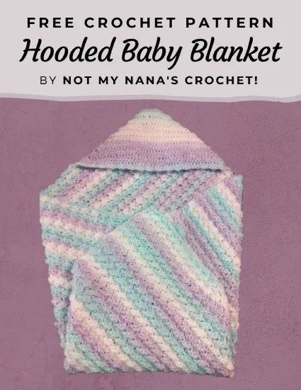 Free Crochet Pattern Hooded Baby Blanket : Free Crochet Patterns Hooded Crochet Blanket Free Pattern, Crochet Hooded Blanket, Crochet Quilts, New Crochet Patterns, Free Baby Blanket Patterns, Crochet Baby Blanket Free Pattern, Easy Crochet Baby Blanket, Baby Afghan, Crochet Animals Free Patterns