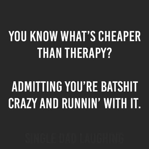 Just Go With It Quotes People, Cheaper Than Therapy, Golf Quotes, Tiger Woods, Ex Machina, Twisted Humor, E Card, Sarcastic Quotes, Bones Funny