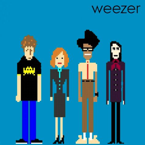 Weezer Blue album cover, but instead of Weezer it's the "The IT Crowd" characters The It Crowd Fanart, Richmond It Crowd, Moss It Crowd, The It Crowd, Richard Ayoade, British Sitcoms, Mighty Boosh, The Mighty Boosh, Noel Fielding