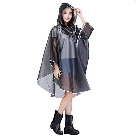 Poncho Fashion, Transparent Raincoat, Poncho Raincoat, Rain Cape, Long Rain Coat, Yellow Raincoat, Cape Jacket, Rain Poncho, Hooded Cloak