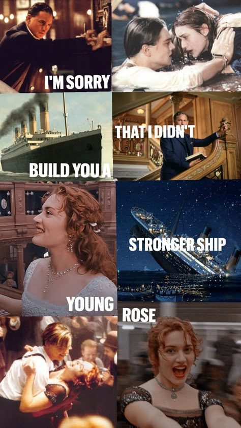 #titanic 🤍 Rose Sayings, Black 90s Movies, 90s Movies Aesthetic, Black 90s Movies Aesthetic, Titanic Jack Dawson, Kate Titanic, Titanic Jack And Rose, Jack Titanic, Titanic Funny