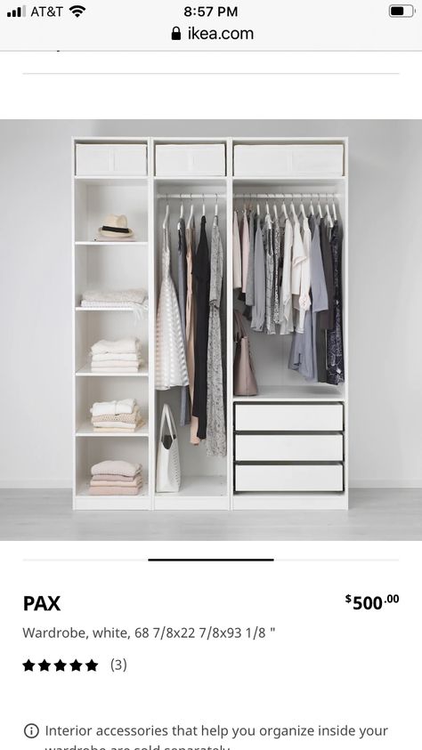 Small Built In Wardrobe Ideas, Inside Wardrobe Storage Ideas, Built In Wardrobe Ideas Alcove, Built In Wardrobe Ideas Layout, Small Wardrobe Storage Ideas, Wardrobe Inside Design, Small Bedroom Inspiration, Bedroom Built Ins, Bedroom Built In Wardrobe