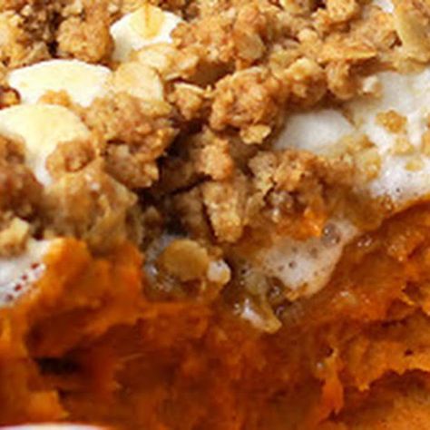 This was absolutely delicious! Will definitely make this again. I added some crushed pecans to the topping. - Boston Market Copycat Sweet Potato Casserole Sweet Potato Casserole Boston Market Copycat, Sweet Potato Boston Market Recipe, Boston Market Sweet Potatoes, Sweet Potato Casserole Boston Market, Copycat Boston Market Sweet Potatoes, Boston Market Sweet Potato Recipe, Copycat Sweet Potato Casserole, Boston Market Sweet Potato Casserole, Sweet Potato Caserole