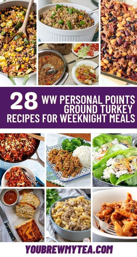 Weight Watcher Turkey Recipes, Crockpot Ground Turkey Recipes Healthy, Ww Low Point Recipes, Ground Turkey Recipes Freezer Meals, Ww Turkey Recipes, Ground Turkey Recipes Weight Watchers, Ww Recipes With Ground Turkey, Ground Turkey Recipes Easy Healthy, Ground Turkey Ww Recipes Dinners