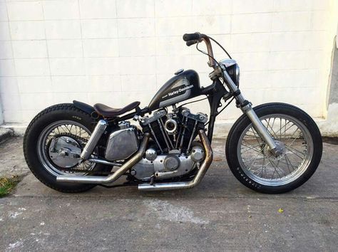 Ironhead Sportster, Old School Motorcycles, Sportster Chopper, Hd Sportster, Sportster Motorcycle, Мотоциклы Harley Davidson, Custom Motorcycles Bobber, Sportster Bobber, Old School Chopper