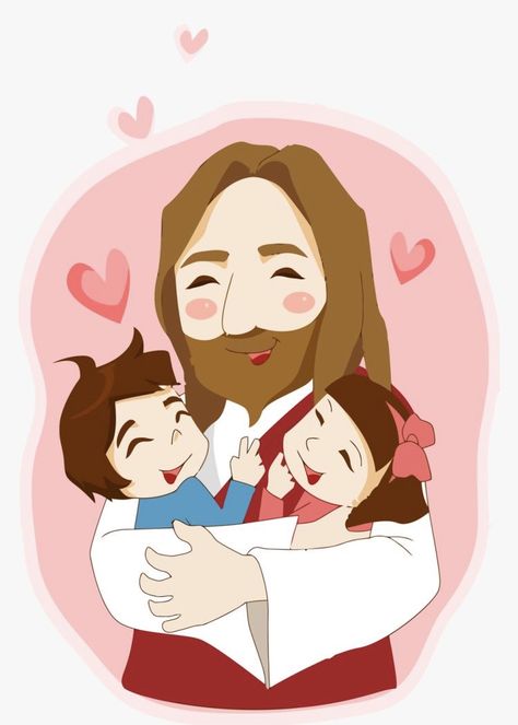 #FatherGod #JesusChrist #Jesus #HolySpirit #christianity #jesuslovesyou #prayer #prayerwarrior #warfare #christandco #christandcoforever🙌✝️🔥#LoveYouTooMuchJesus 💛💛 #Amen ❤️ www.christandco.com Jesus With Girl, Christmas Cave, Jesus Clipart, Jesus Christ Illustration, Christian Cartoons, Jesus Cartoon, Jesus Christ Painting, Jesus Love, Jesus Photo