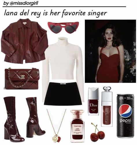 Lana Del Rey Leather Jacket Outfit, Famine Outfits, Lana Del Rey Coded Outfits, Lana Coded Outfits, Ultraviolence Aesthetic Outfits, Maneater Outfit, Maneater Aesthetic Outfits, Lana Del Rey Clothes Style Inspiration, Going Out Outfit Casual