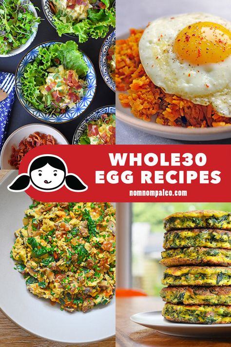 Paleo Egg Recipes, Easy Whole30 Recipes, Paleo On A Budget, Easy Whole 30 Recipes, Paleo Recipes Breakfast, Nom Nom Paleo, Whole 30 Breakfast, Tasty Meals, Egg Recipe