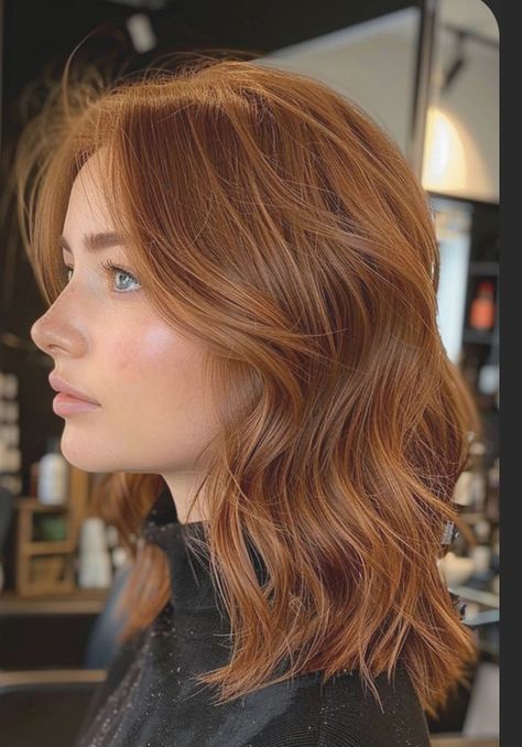 Copper Brown Hair, Brown Hair Shades, Red Hair Inspo, Ginger Hair Color, Hair Color Auburn, Penteado Cabelo Curto, Hair Shades, Auburn Hair, Red Hair Color