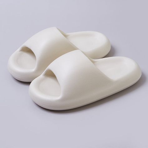 Pillow Slippers, Couples Style, Summer Candy, Cloud Slides, Bathroom Slippers, Sandals Woman, Soft Candy, Slides Slippers, Couple Style