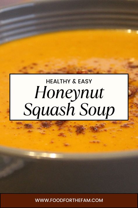 I have the ultimate honey squash recipe for you! When fall arrives, squash is in abundance so having some go to recipes to use are a must. This Honeynut Squash soup recipe is healthy, easy, tasty and so much more! Honey Nut Squash Recipe Soup, Honey Nut Squash Recipes, Honey Nut Squash Soup, Honey Squash Recipe, Buttersquash Soup, Honey Nut Squash Recipe, Best Squash Soup Recipe, Honey Squash, Honeynut Squash Recipes