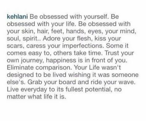 Be Obsessed With Yourself, Self Obsessed, Live Life To The Fullest, Worth Quotes, Kehlani, Adore You, Shadow Work, Kiss You, What Is Life About