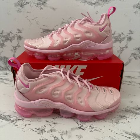 New/ Authentic Nike Air Vapormax Plus Pink Foam Style Fz3614-686 Women Size 8 Offers Welcomed Pink Vapormax Nike Outfit, Nike Air Vapormax Women, Nike Shoes Vapormax Woman, Pink Vapormax Nike, Nike Vapormax Women, Nike Vapormax Plus Women, Nike Vapormax Shoes Pink, Nike Women Outfits, Nike Air Vapormax Plus Purple