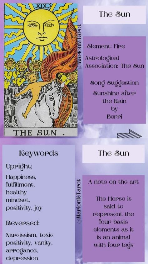 Tarot's Journey to Spiritual Awakening and Evolution #tarot #tarotreadersofinstagram #tarotreader #tarotreading #tarotcards #tarotcardmeanings #tarotspreads #tarotcardreading #tarotdeck #tarotcardart The Sun Tarot Meaning, Sun Tarot Card Meaning, Read Tarot, Relationship Tarot, Learn Tarot, Tarot Significado, Tarot Cards For Beginners, The Sun Tarot, Learning Tarot Cards